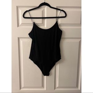 FASHIONNOVA Must Have Bodysuit - Black